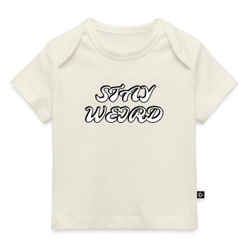 Reste bizarre - T-shirt Premium bébé bio - rose clair - Devant