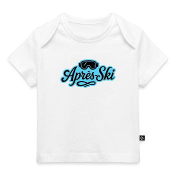 Lunettes de ski après ski Piste - T-shirt Premium bébé bio - rose clair - Devant