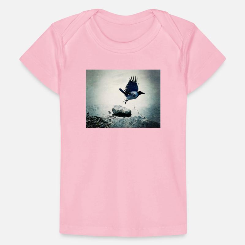 Crow's Flight Baby Premium Organic T-shirt