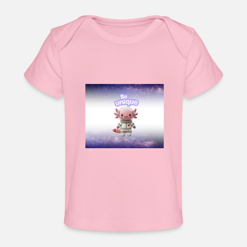Sois un astronaute câlin unique - T-shirt Premium bébé bio - rose clair