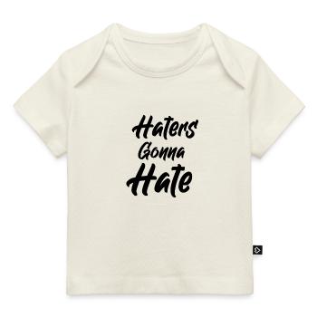 haters - Baby Premium Organic T-shirt - light pink - Front