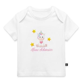 Kleine Schwester - Baby Premium Organic T-Shirt - Hellrosa - Vorne