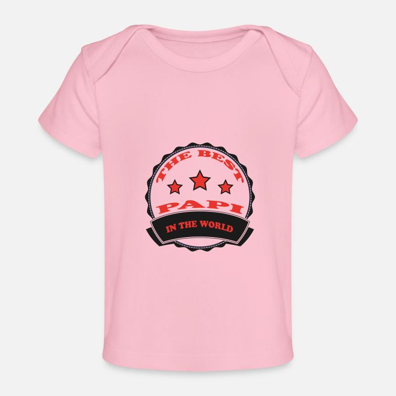 The best PAPI - T-shirt Premium bébé bio - rose clair