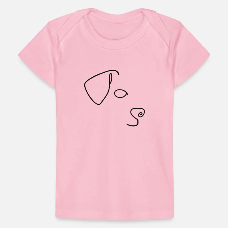 labrador retriever minimal T-shirt Premium bébé bio