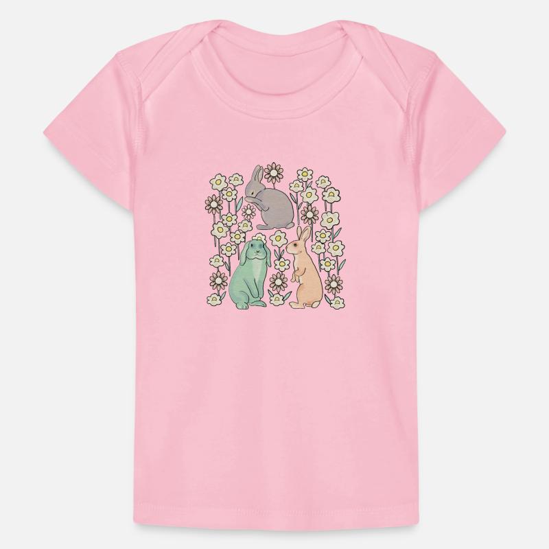 Three Easter Bunnies Baby Premium Organic T-shirt
