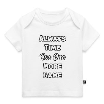 Joueur dévoué : il est toujours temps de jouer un match de plus - T-shirt Premium bébé bio - rose clair - Devant