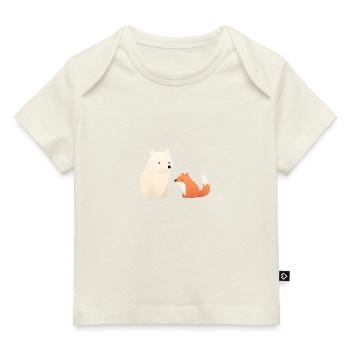Cute Animal - Baby Premium Organic T-Shirt - Dunkelnavy - Vorne