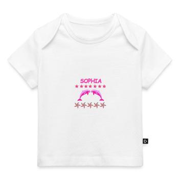 Sophia - Baby Premium Organic T-shirt - light pink - Front