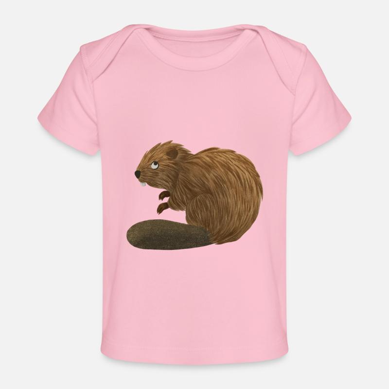 Maître Bieber - T-shirt Premium bébé bio - rose clair