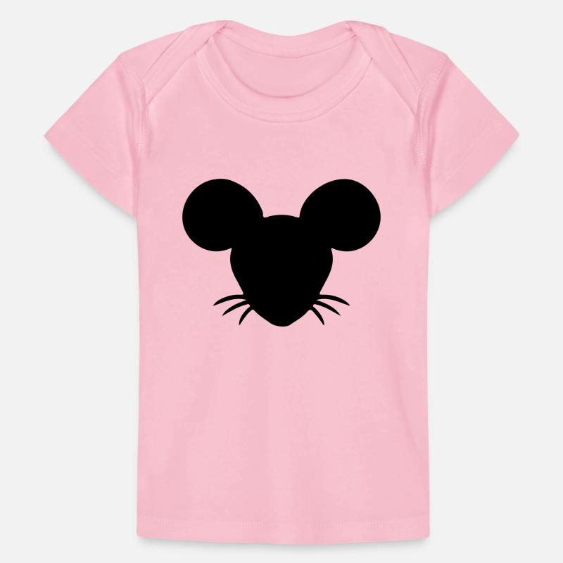 Mäuschen Maus Mäusekopf Baby Premium Organic T-Shirt