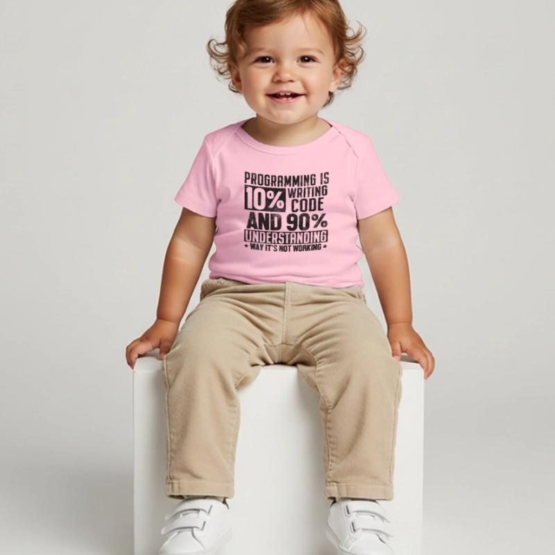 Funny Programming Coding Humor Developer Computer Baby Premium Organic T-shirt