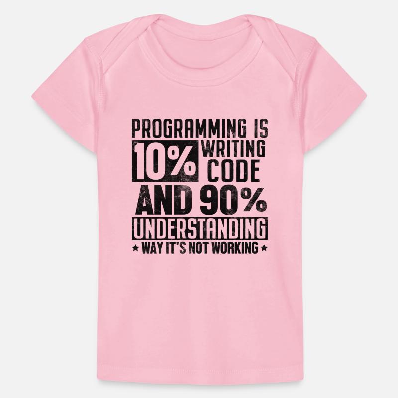 Lustig Programmierung Programmieren Humor Entwickler Computer Baby Premium Organic T-Shirt
