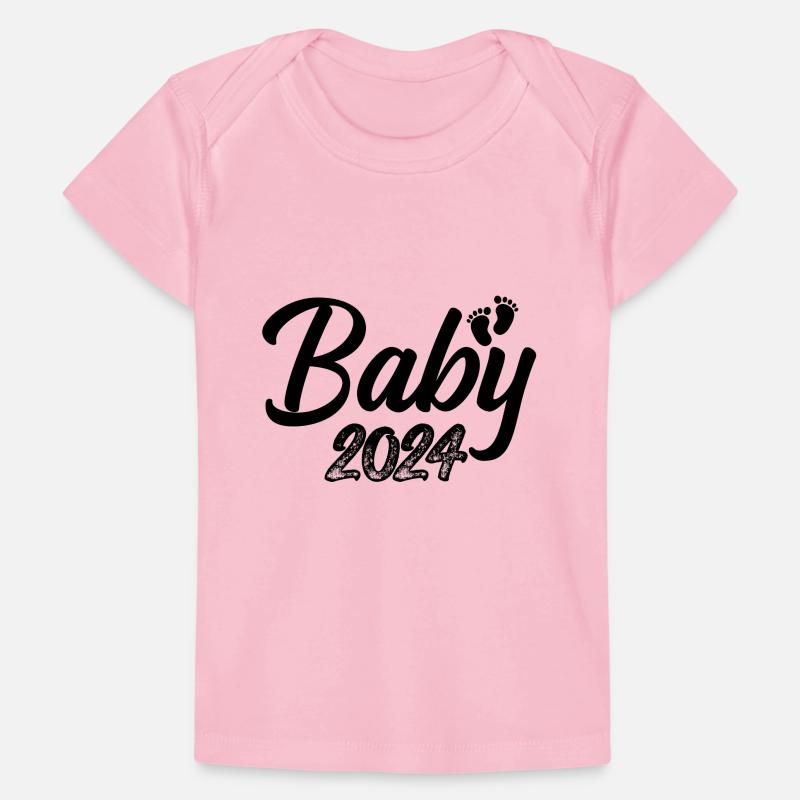 Bébé 2024 Grossesse annonce la naissance du bébé T-shirt Premium bébé bio