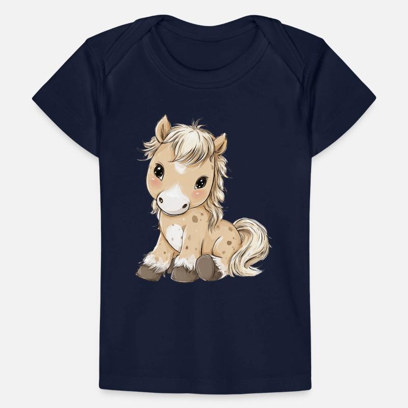 Mignon bébé poney cheval T-shirt Premium bébé bio