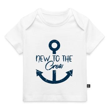 New to the Crew - Baby Premium Organic T-shirt - light pink - Front