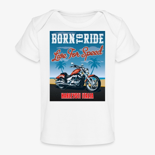 Summer 2021 - Born to ride - Ekologisk T-shirt baby