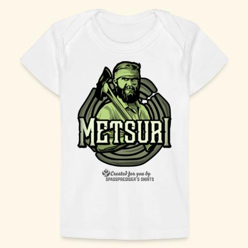 Metsuri Suomi Holzfäller aus Finnland - Baby Bio-T-Shirt