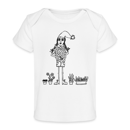 Zwerg | Himbeere | T-Shirt | Kinderbuch | Galinka - Baby Bio-T-Shirt