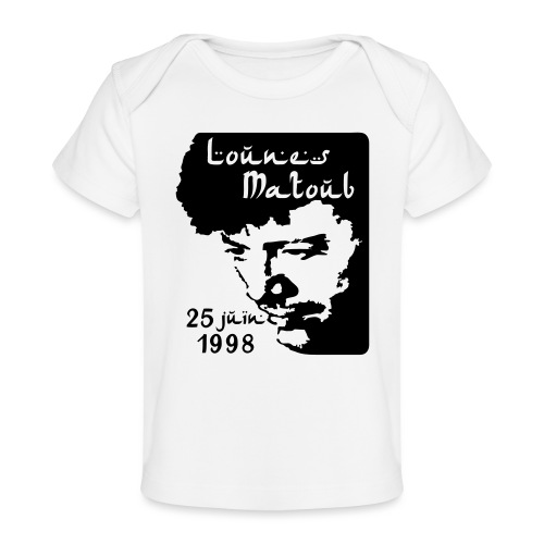 Motif hommage à Lounes Matoub - T-shirt bio Bébé