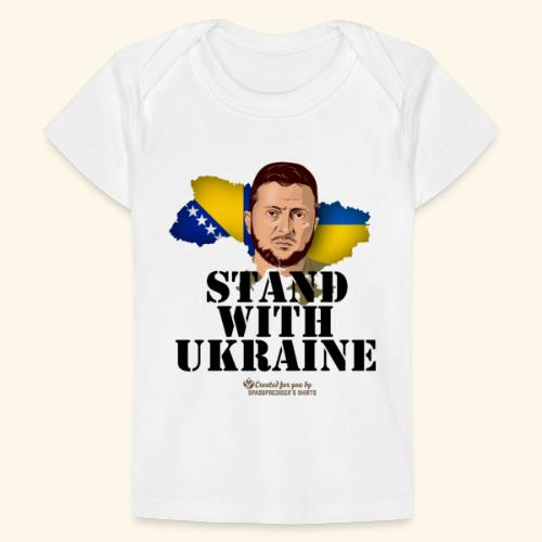 Ukraine Bosnien und Herzegowina - Baby Bio-T-Shirt