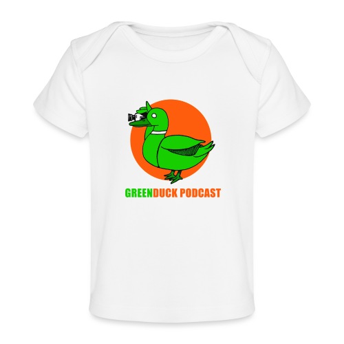 Greenduck Podcast Logo - Økologisk T-shirt til baby