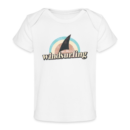 Windsurfing Retro 70s - Organic Baby T-Shirt