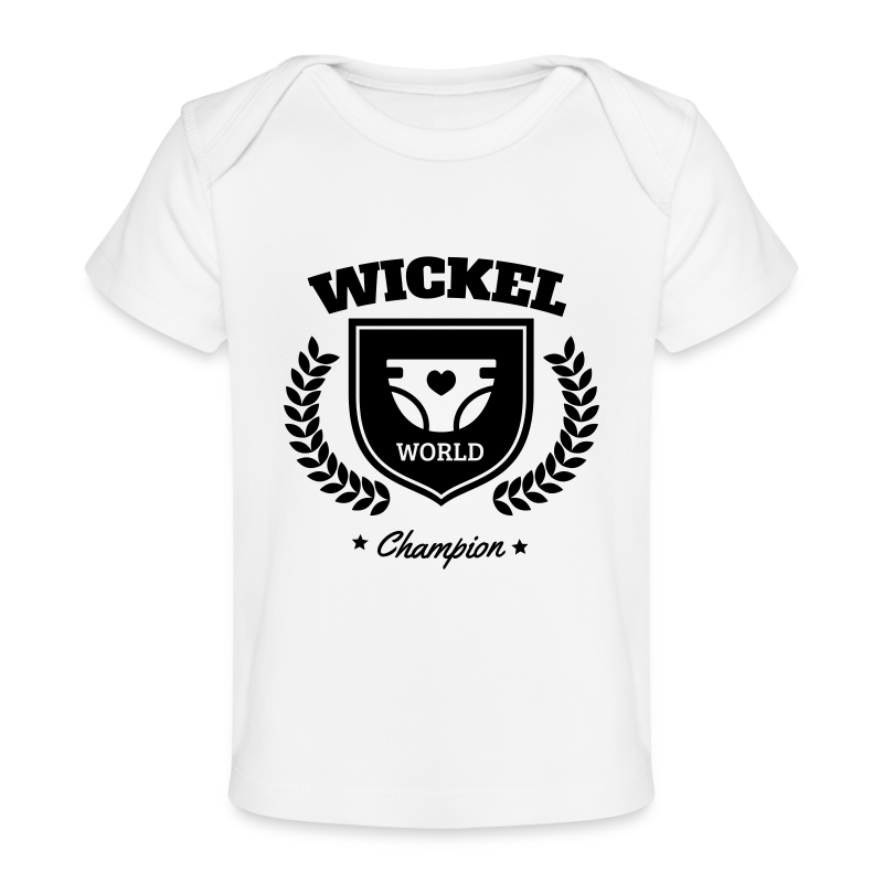 Wickel World Champion - Baby Bio-T-Shirt