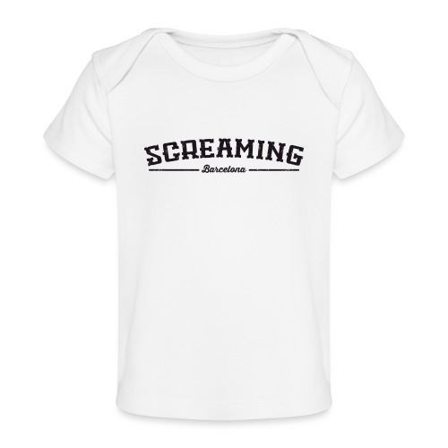 SCREAMING GIRL - Camiseta orgánica para bebé