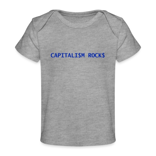 CAPITALISM ROCKS - Maglietta ecologica per neonato