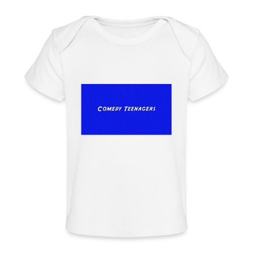 Dark Blue Comedy Teenagers T Shirt - Ekologisk T-shirt baby