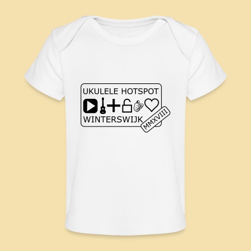 Ukulele Hotspot Winterswijk 2018 - Baby Bio-T-Shirt
