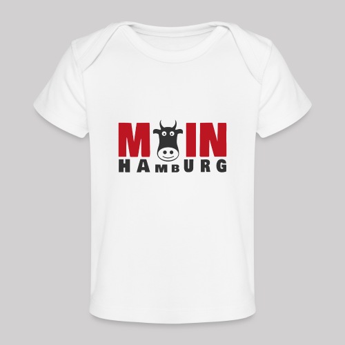 Speak kuhlisch -MOIN HAmbURG - Baby Bio-T-Shirt