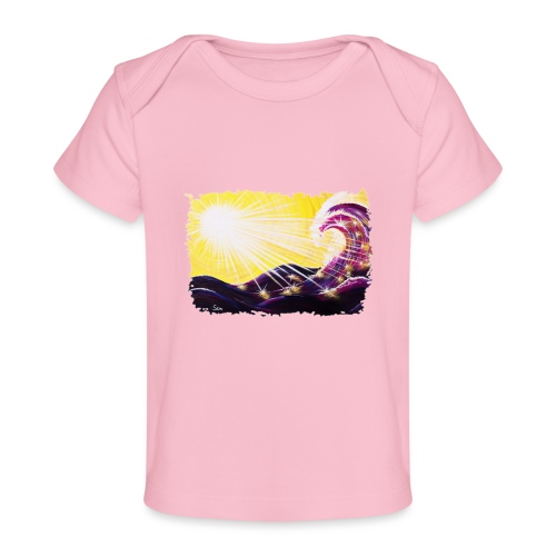 Licht Welle - Sonja Ariel von Staden - Baby Bio-T-Shirt