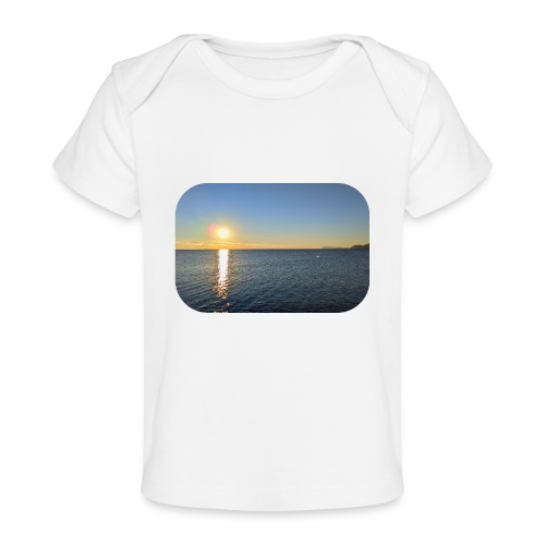 Depuis la plage de l'Almanarre, l'horizon - T-shirt bio Bébé