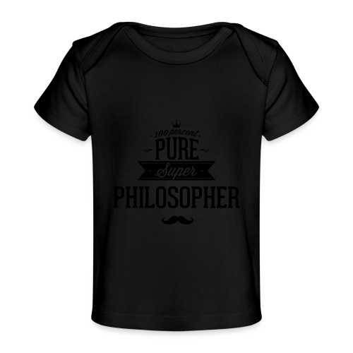 100 Prozent Philosoph - Baby Bio-T-Shirt