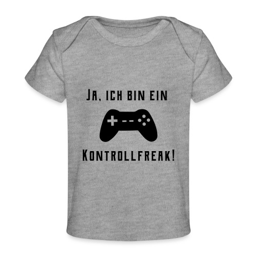 Gamer Controller Kontrollfreak - Baby Bio-T-Shirt