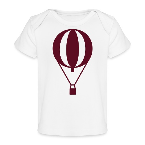 Gas ballon svulmende - Økologisk T-shirt til baby