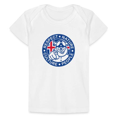 HUH! Respect #03 (Full Donation) - Organic Baby T-Shirt