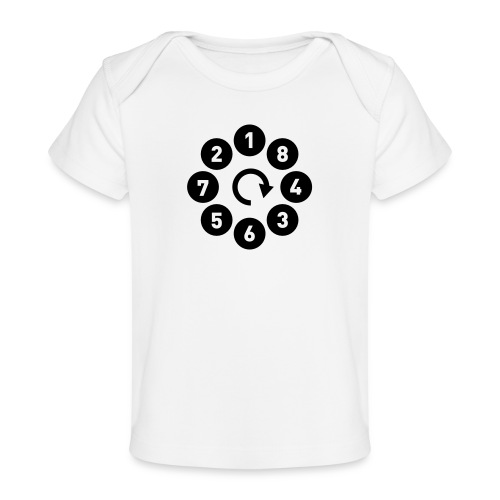 V8 firing - Autonaut.com - Organic Baby T-Shirt