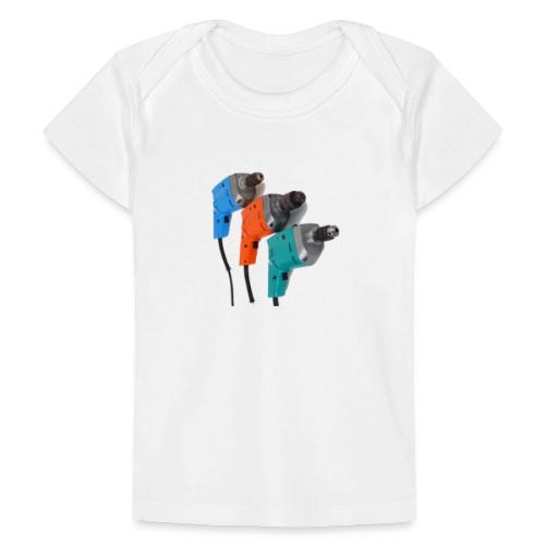 Bohrmaschinen - Baby Bio-T-Shirt