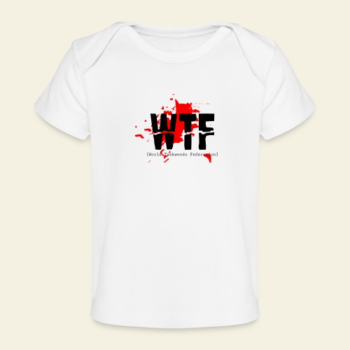 World Taekwondo Federation - WTF - Økologisk T-shirt til baby
