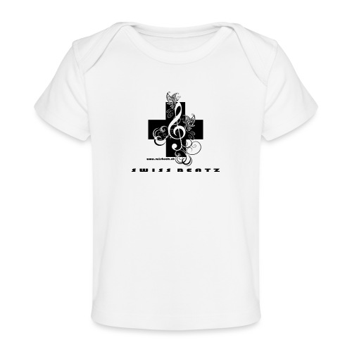 Swiss Beatz Logo with L - Baby Bio-T-Shirt