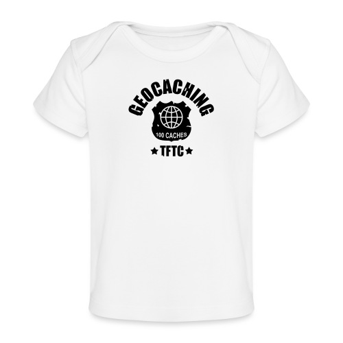 geocaching - 100 caches - TFTC / 1 color - Baby Bio-T-Shirt