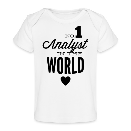 Der beste Analyst der Welt - Baby Bio-T-Shirt