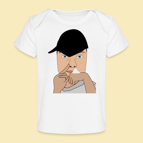 Lillebror Snif - Økologisk T-shirt til baby