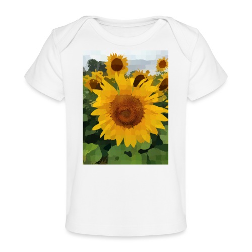 Sonnenblume - Baby Bio-T-Shirt