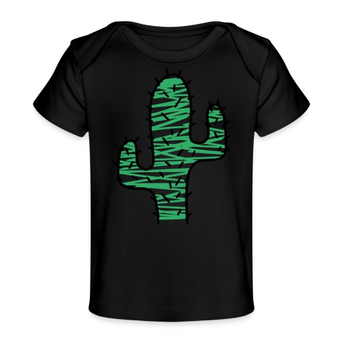 Kaktus sehr stachelig - Baby Bio-T-Shirt
