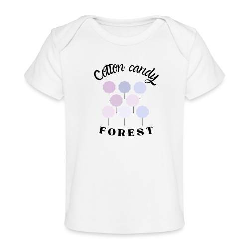 Cotton Candy Forest - Maglietta ecologica per neonato