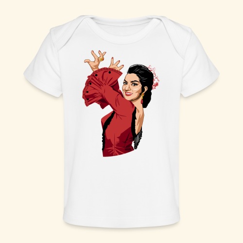 LOLA Flamenca - Camiseta orgánica para bebé
