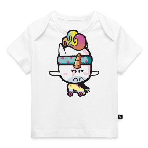 Licorne roller disco - T-shirt Premium bébé bio